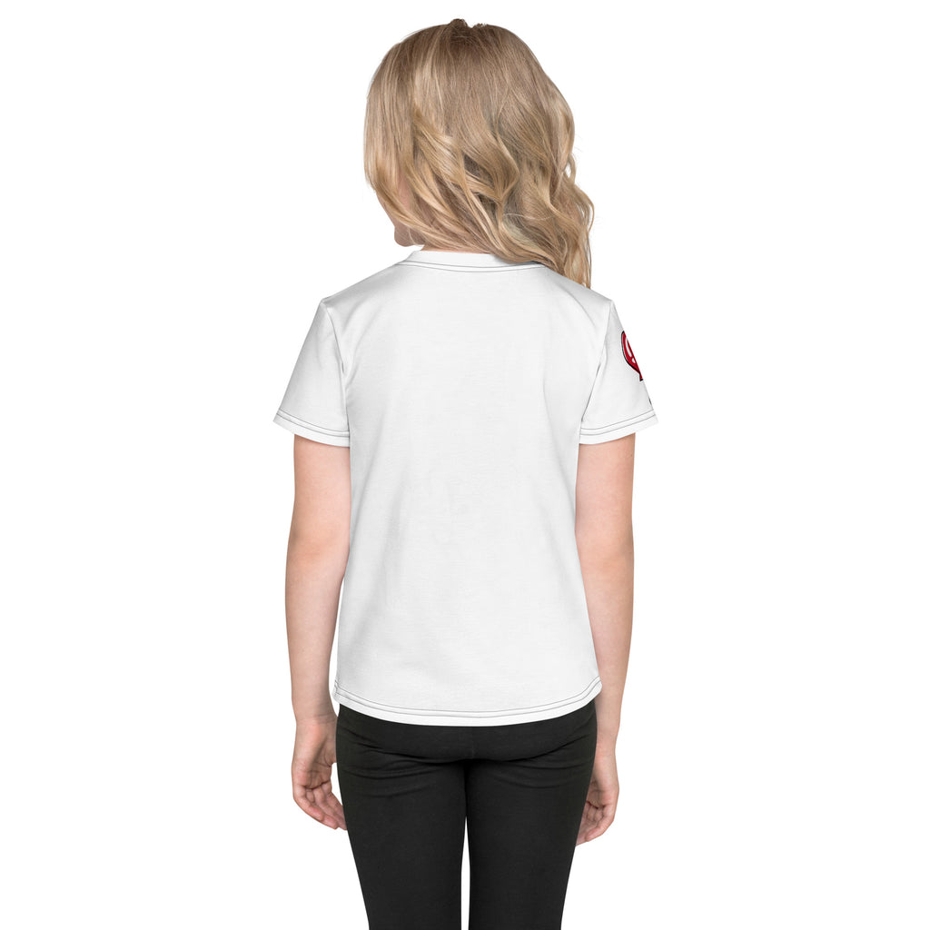 Maglietta bambini unisex pavone all over print Pavon Rangers mockup