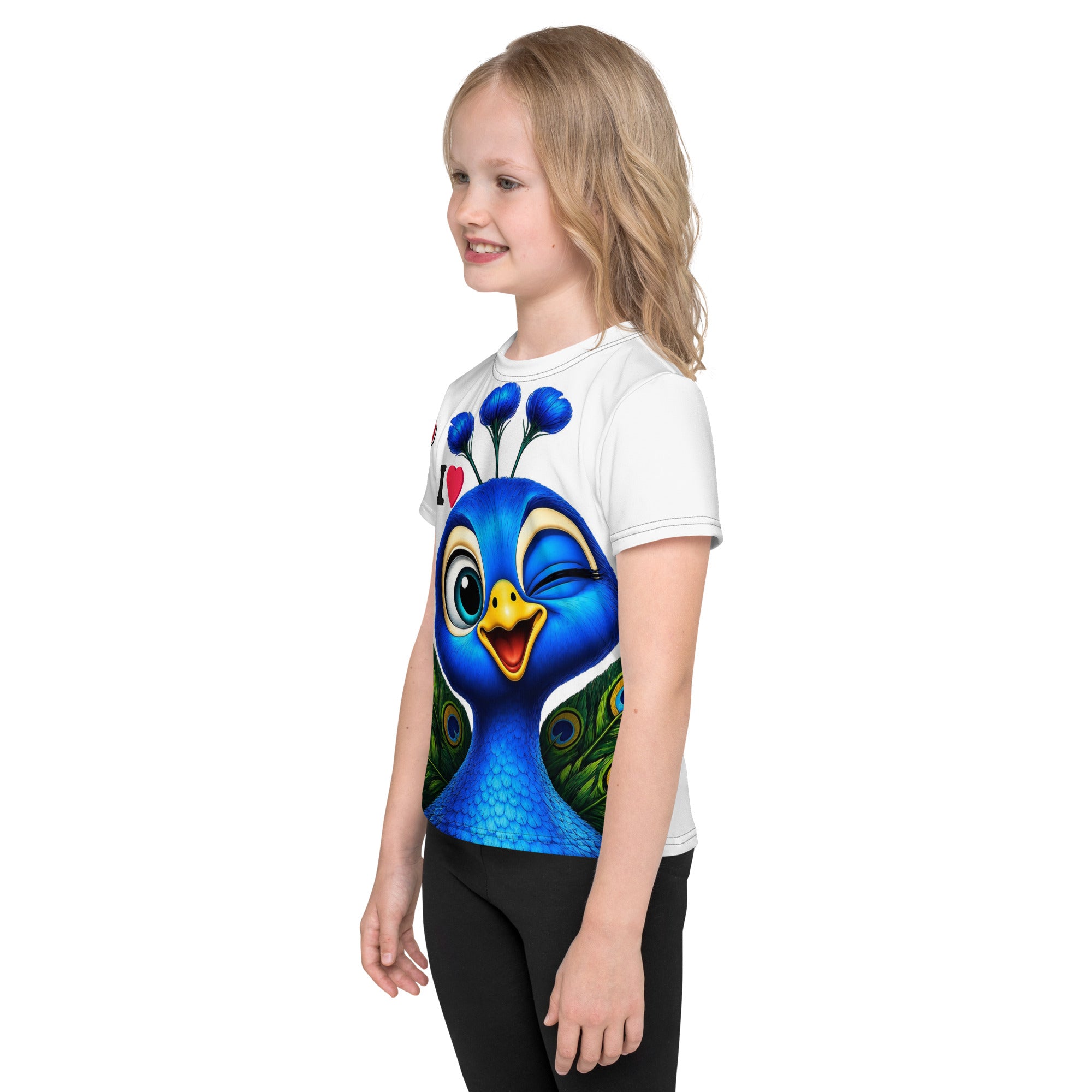 Product Maglietta bambini unisex pavone all over print Pavon Rangers
